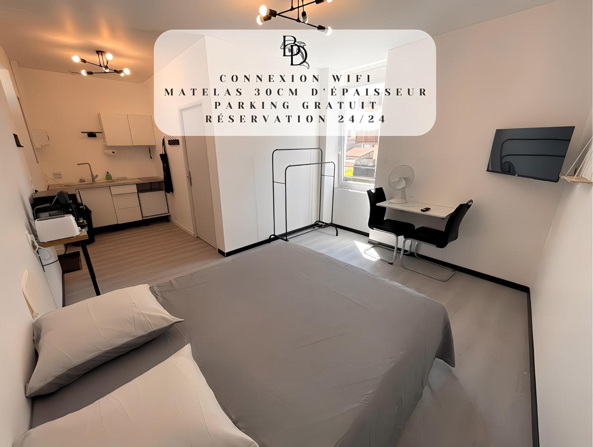 רואן Studio B2 20M2 Cosy 5Min A Pied Des Gares מראה חיצוני תמונה